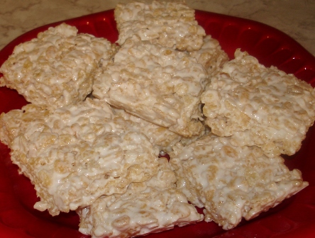 crispy rice squares