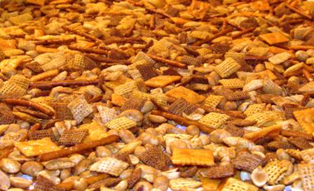 What is in the original Chex party mix?