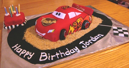  Birthday Cake on Lightning Mcqueen Birthday Cake   Kitchen Scrapbook