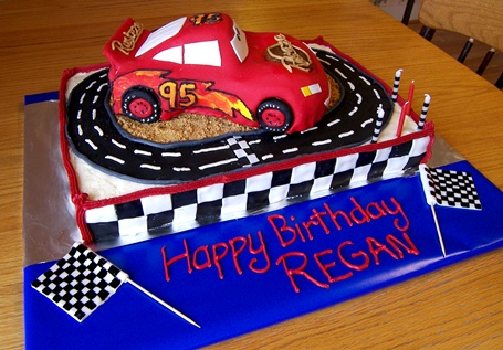 Lightning Mcqueen Birthday Cake on Pin Birthday Cakes Kitchen Scrapbook Cake Picture To Pinterest