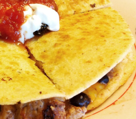 chicken quesadilla