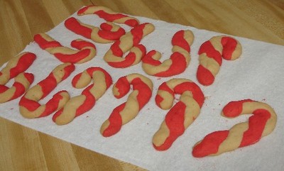 baking candy canes