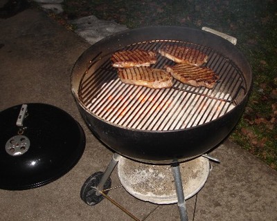 grill steaks