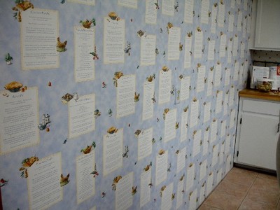 recipe wall