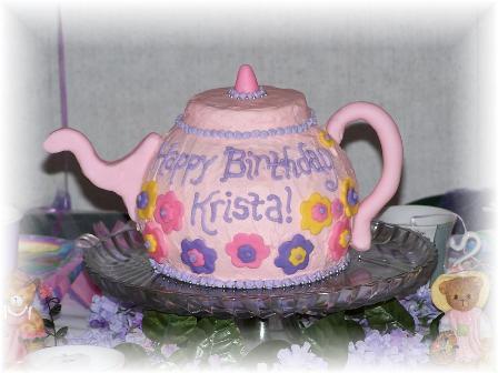 Teapot Cake