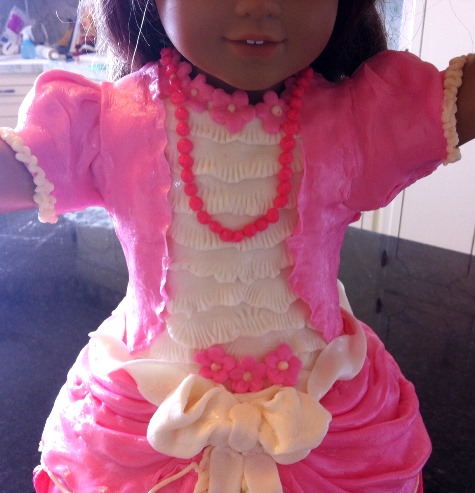 american girl doll cake5