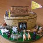 noah's ark cake
